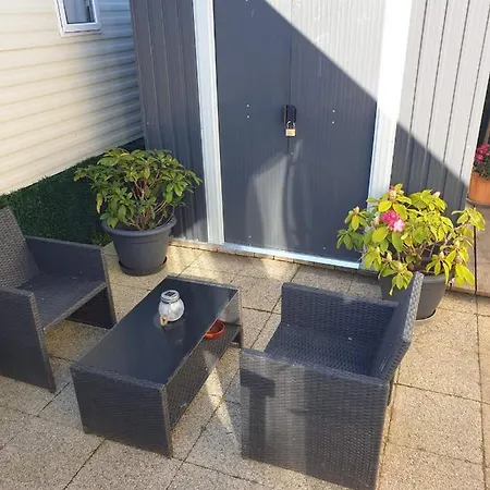 Kemp La Chanterie Agreable Mobil-home Residentiel Normand Saint-Pair-sur-Mer