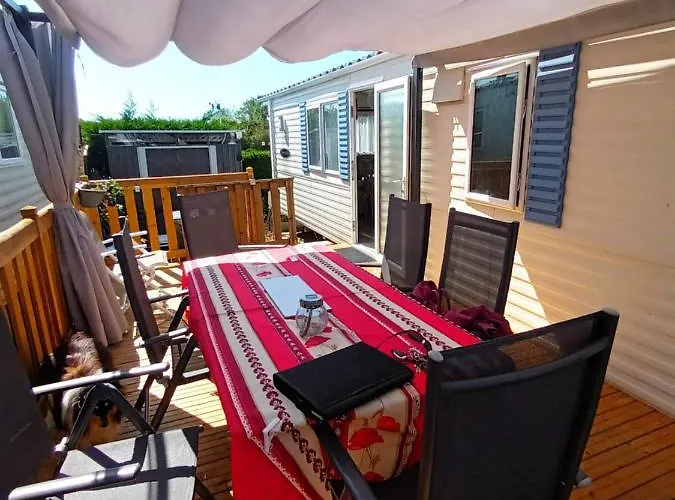 La Chanterie Agreable Mobil-home Residentiel Normand Saint-Pair-sur-Mer